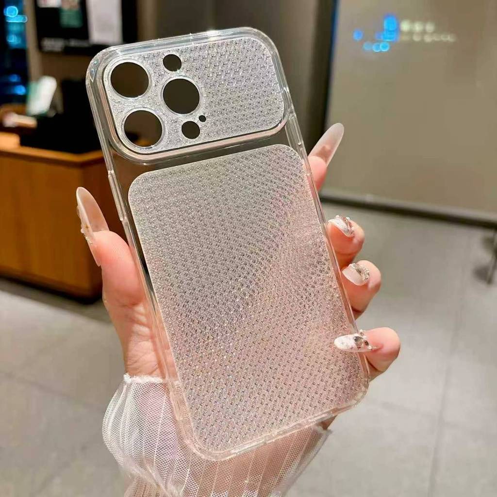 Heat Dissipation Mesh Breathable Case - 아이폰 15, 16, 17 Pro Max용