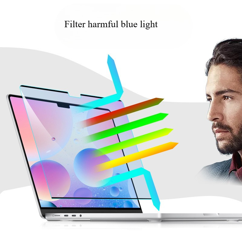 Matte Anti Glare Screen Protector - 블루라이트 차단 마그네틱 스크린 보호필름 For2025/2026Macbook