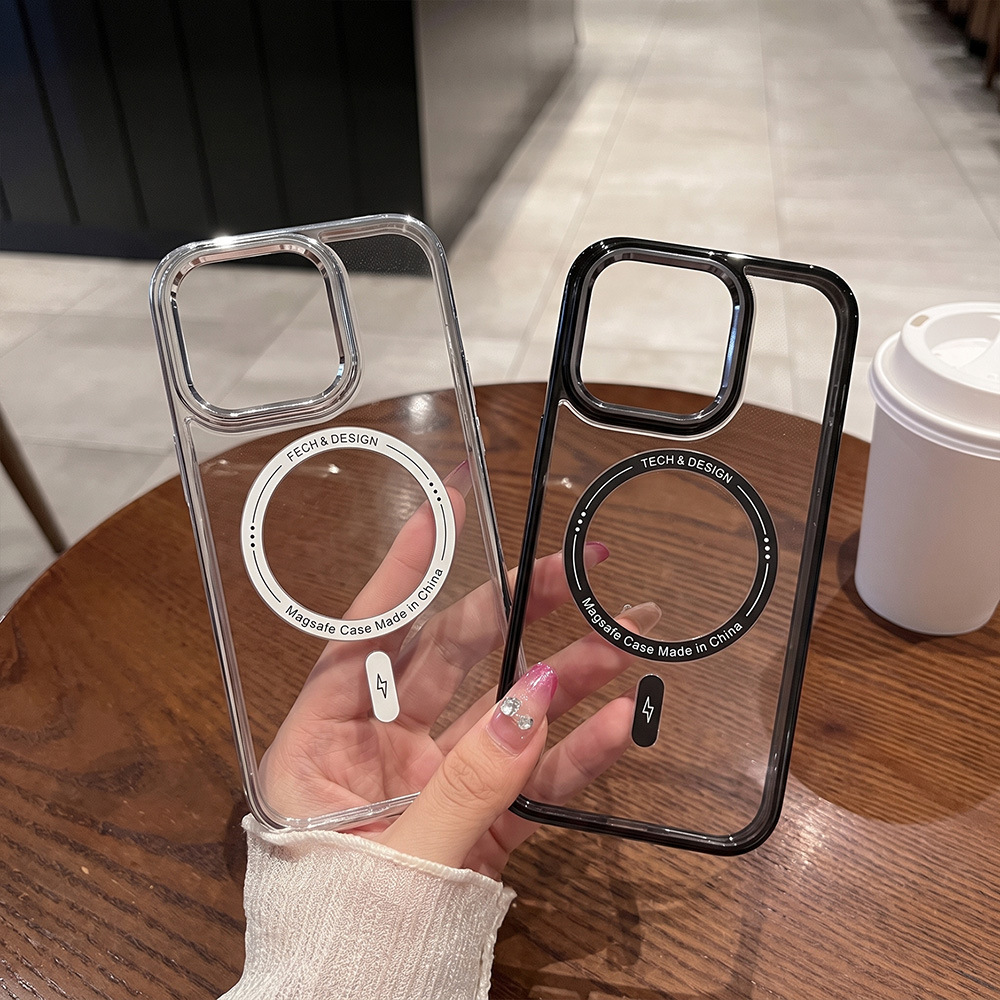 Clear Shockproof Bumper Case - 아이폰 17, 16, 15, 14, 13,