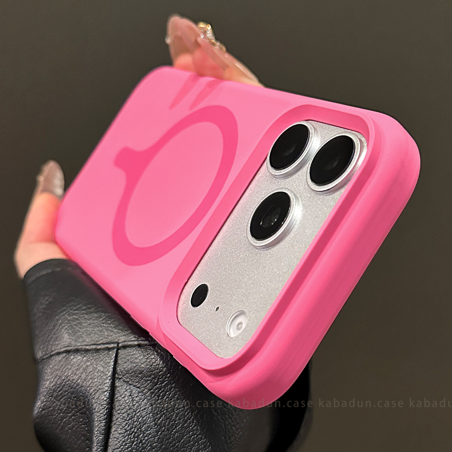 Liquid Silicone Magnetic Phone Case - 오리지널 도파민 리퀴드 실리콘 마그세이프 마그네틱