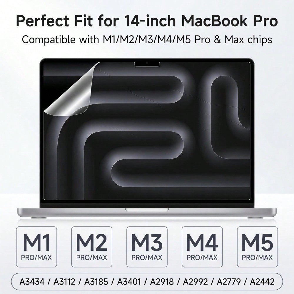 맥북 프로 14인치 M5 M4 M3 M2 M1용 화면  - Matte Anti Glare Screen Protector 리뷰 및 가격