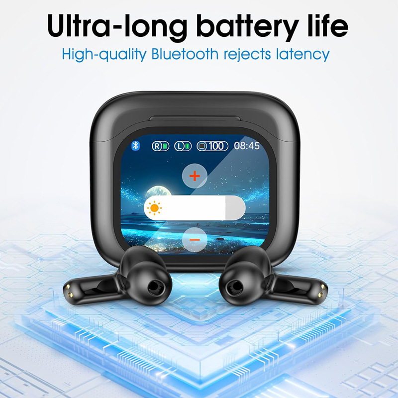 스마트 AI 번역 블루투스 이어폰 LCD 디스플레이 소 - Earphones 리뷰 및 가격