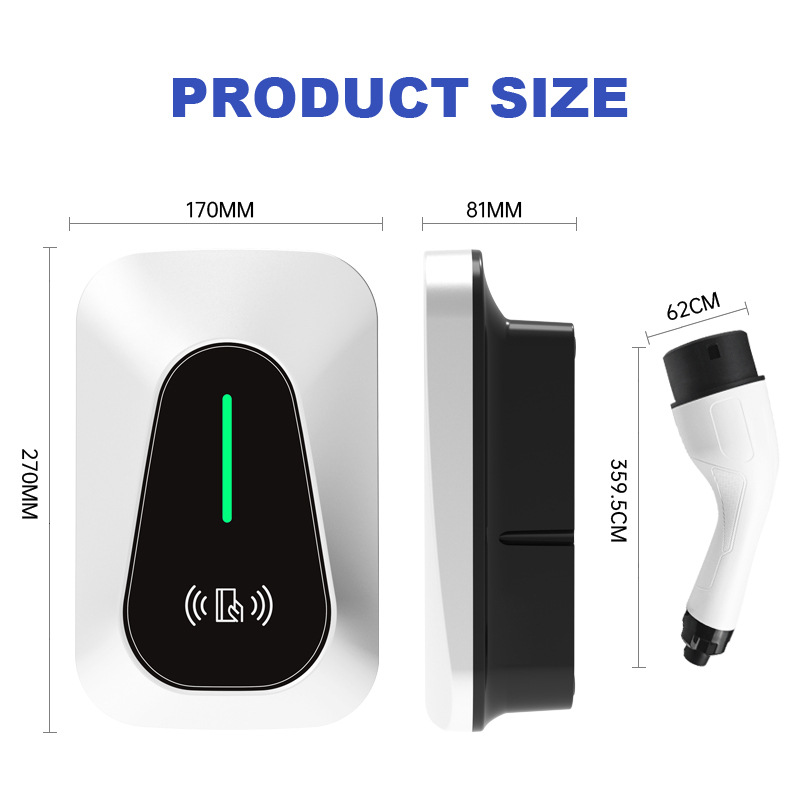 유럽 표준 7kW 타입 2 EV 충전기 카드 리더기 투 - Chargers 리뷰 및 가격