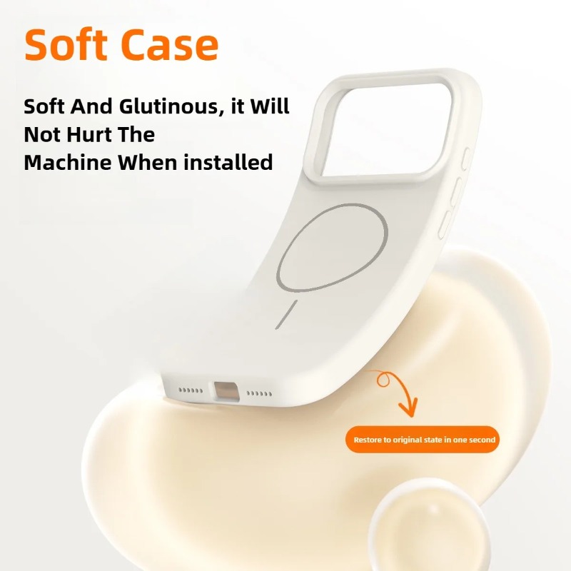 18 ProMax 마그네틱 오리지널 리퀴드 실리콘 폰  - Liquid Silicone Magnetic Phone Case 리뷰 및 가격