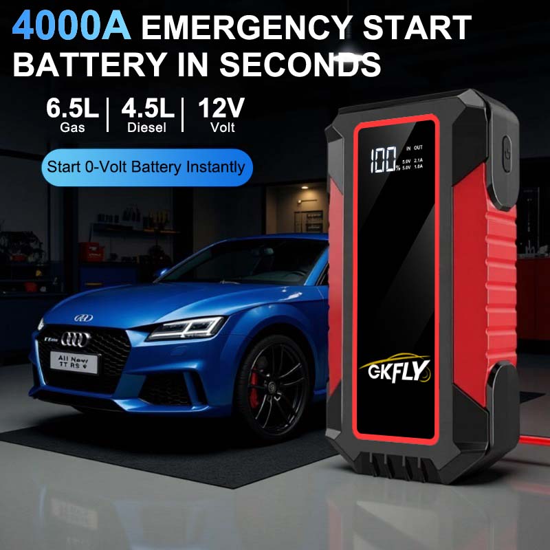 GKGLY 휴대용 자동차 점프 스타터 파워 뱅크 400 - Power Banks 리뷰 및 가격