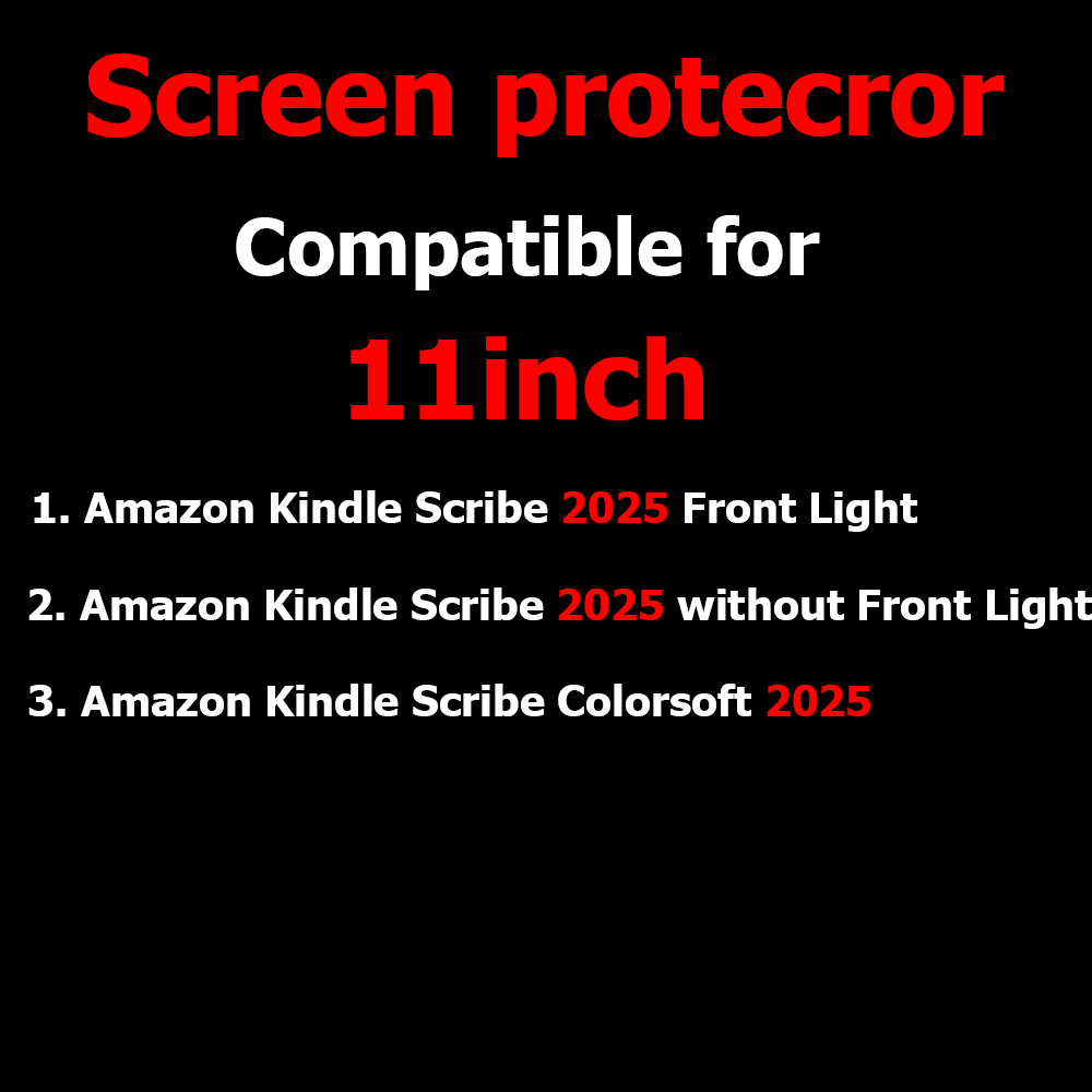 11인치 아마존 킨들 스크라이블 컬러소프트 2025용  - Matte Anti Glare Screen Protector 리뷰 및 가격