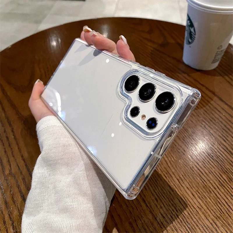 삼성 갤럭시 S26 울트라 S26 플러스용 고급 투명  - Clear Shockproof Bumper Case 리뷰 및 가격