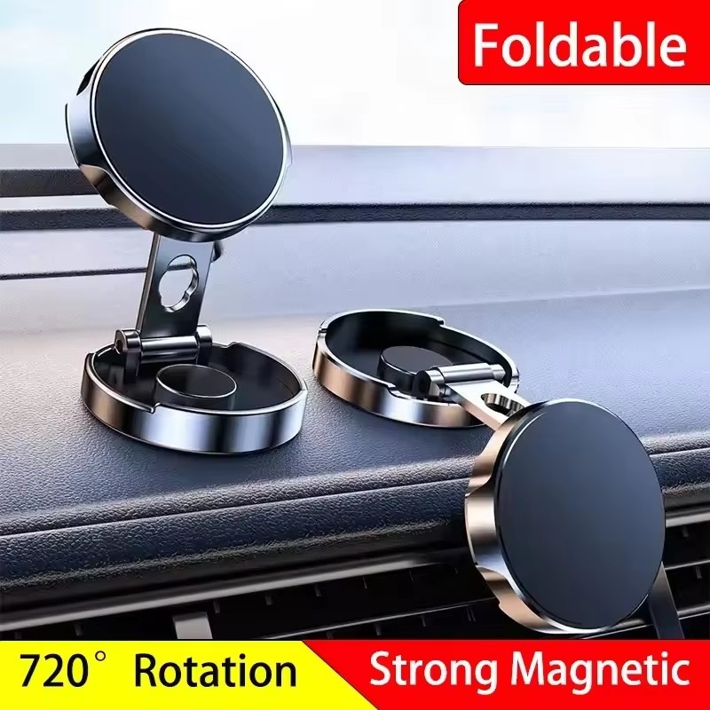 원형 접이식 자석 차량용 거치대 360도 회전 가능한  - Phone Stands 리뷰 및 가격