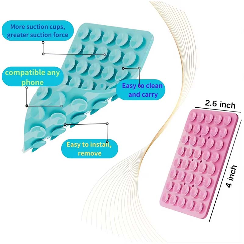 강력한 양면 논핸드 그립이 있는 실리콘 흡착판 휴대폰  - Phone Cases 리뷰 및 가격