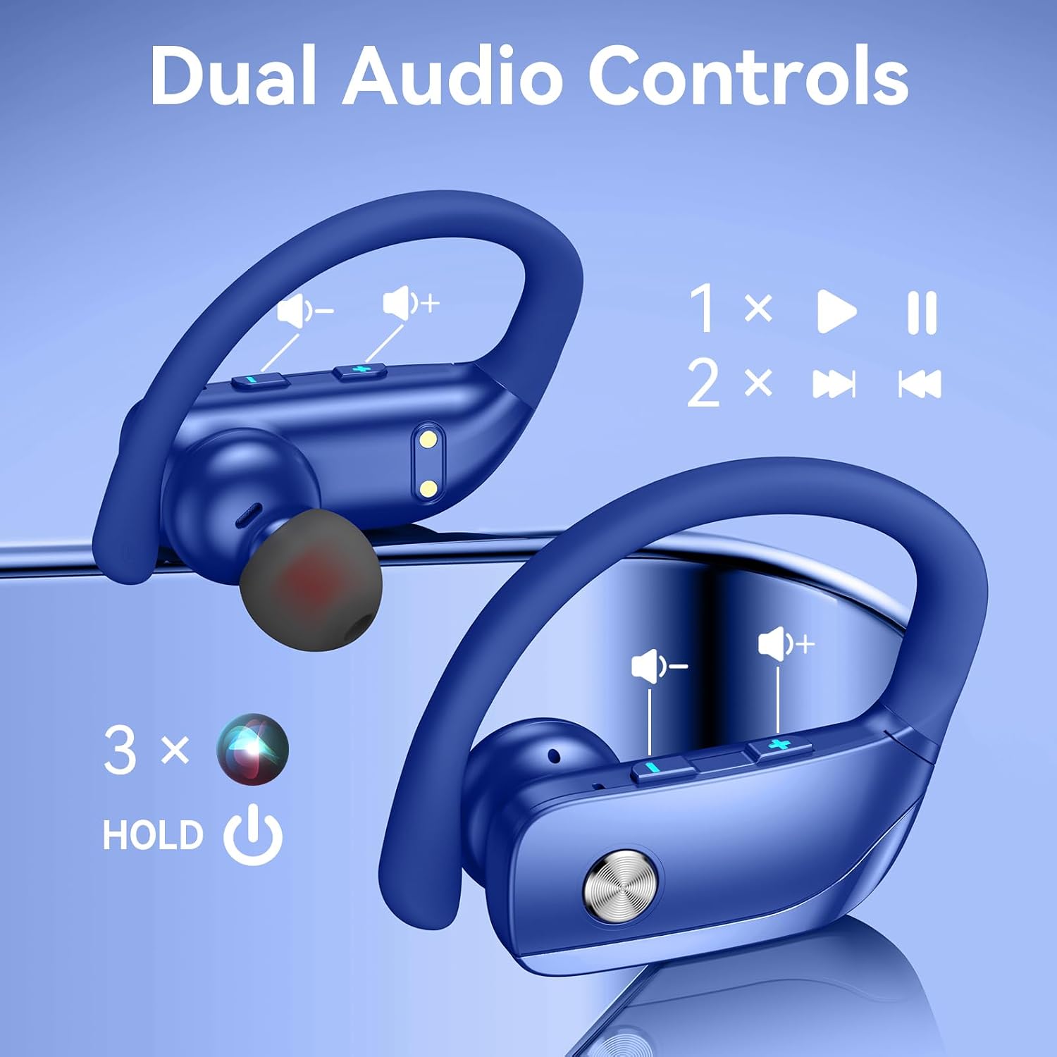 80시간 재생 가능한 LED 디스플레이 케이스, 오버이 - Earphones 리뷰 및 가격