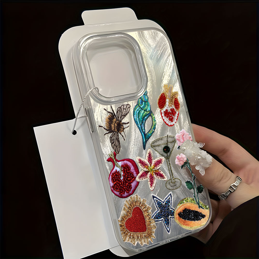 빈티지 꽃무늬 콜라주 패턴 아이폰 11 12 13 14 - Vintage Floral Pattern Soft Case 리뷰 및 가격